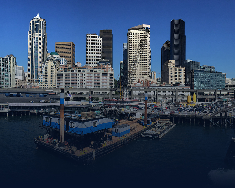 Seattle buildings decoration